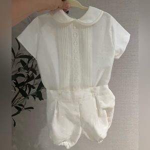 christening baptism baby boy outfit